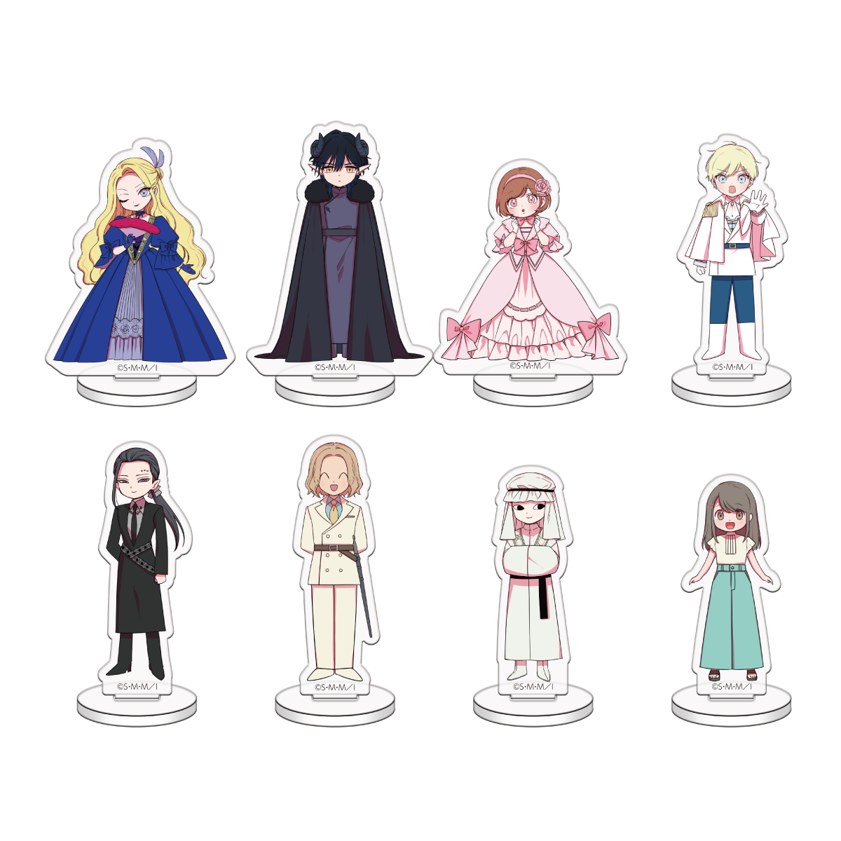 ランダム描きおろしミニキャラアクリルスタンド　Art by 白梅ナズナ【全8種】